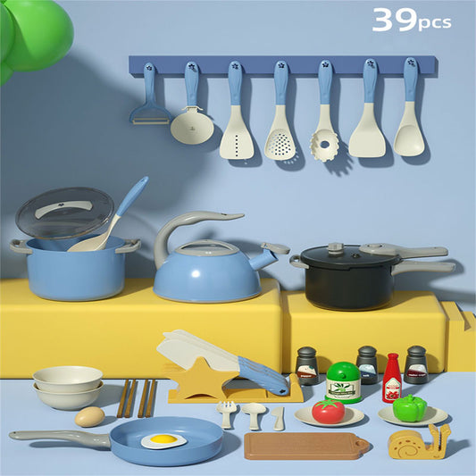 Plastic Miniature Utensils Kitchen Toy Set