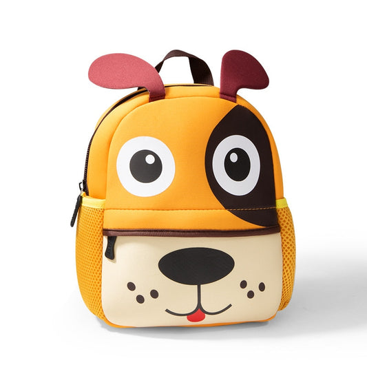 3D animal kindergarten backpack for children