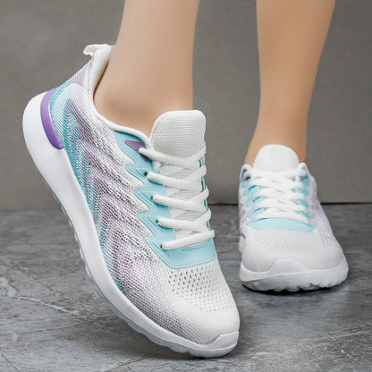Casual sneakers with stylish patterns and colors for women